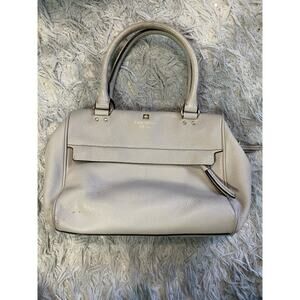 Women's Gray Stone Color Kate Spade Handbag Purse